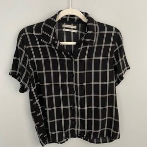Urban Outfitters Short Sleeved Button Down